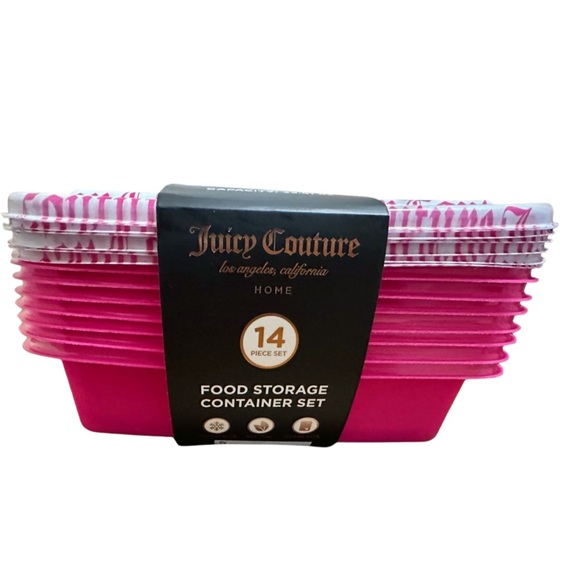 Juicy Couture Food Storage Container Set - Picture 1 of 7